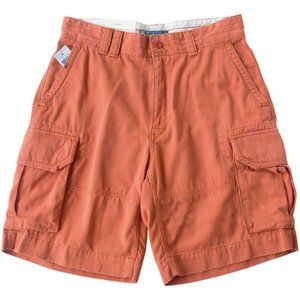 NEW Vintage Ralph Lauren Gellar Fatigue Cargo Shorts!  30  Weathered Orange